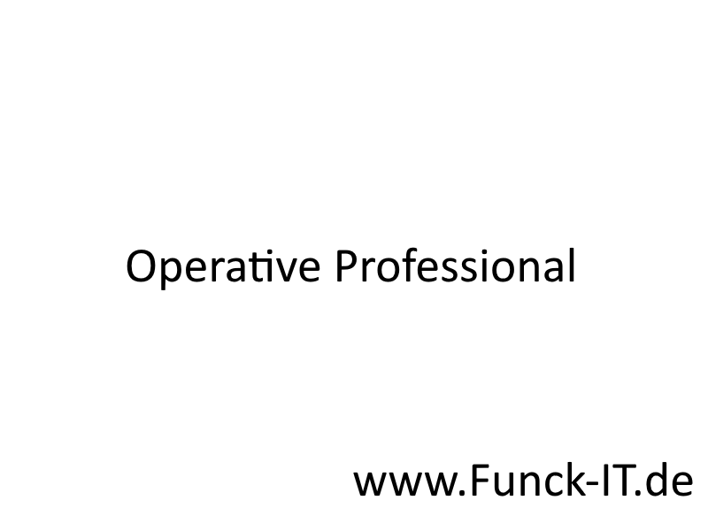 Operative Professional